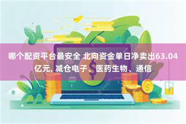 哪个配资平台最安全 北向资金单日净卖出63.04亿元, 减仓电子、医药生物、通信