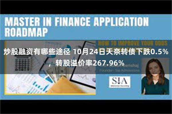 炒股融资有哪些途径 10月24日天奈转债下跌0.5%，转股溢价率267.96%